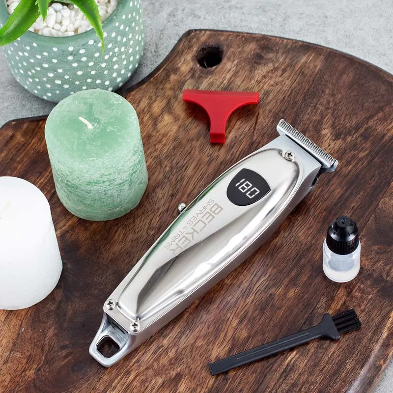 Tondeuse pro en métal avec lame en inox et pochette VMAX+ Becker - miniature 7 - Zenkaa