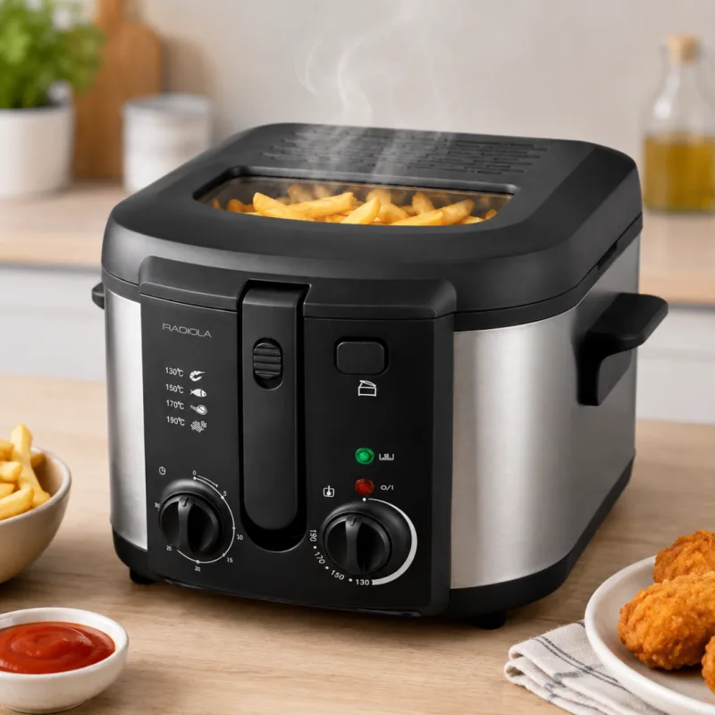 Radiola - RADF93BXF - Friteuse familiale - 3 L - 1800 W - Thermostat réglable - miniature 2 - Zenkaa