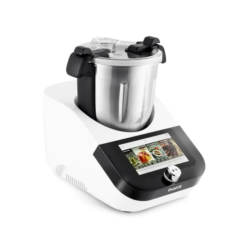 ROBOT CUISEUR MULTIFONCTION CONNECTÉ 1400W 12 VITESSES ET ECRAN TACTILE 7 POUCES CUISIOXCONNECT BY KITCHENCOOK - Reconditionné - miniature 2 - Zenkaa