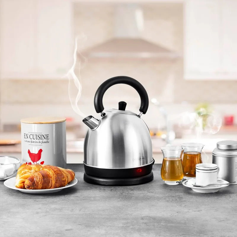 Bouilloire inox avec filtre anti calcaire lavable TeaKeatle Kitchencook - miniature 2 - Zenkaa