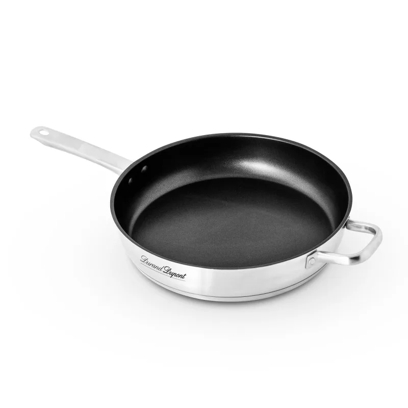 Poêle acier inoxydable anti adhésif 32cm TFI LIMITED Durand Dupont - miniature 2 - Zenkaa