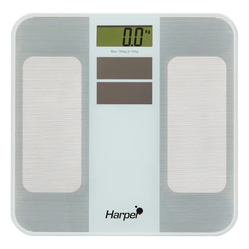 Pèse personne solaire avec plateau en verre trempé SOLARSCALE blanc Harper - miniature 2 - Zenkaa