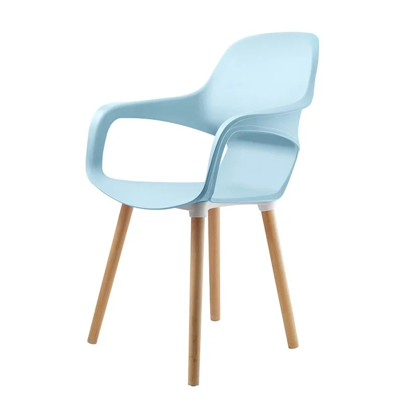 Gasoline - ITALIA - Fauteuil design polypropylène et bois - Stable - Hauteur assise 43 cm - miniature 2 - Zenkaa