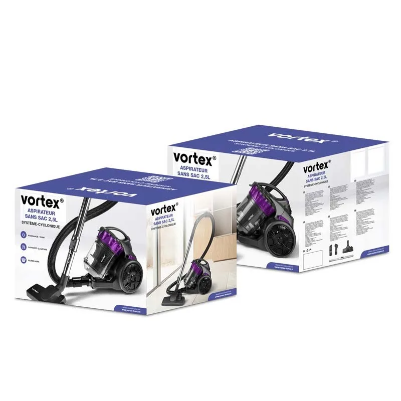 Vortex - Z II XL - Aspirateur traîneau sans sac - 700W - Réservoir 2,5L - Filtre HEPA - miniature 8 - Zenkaa