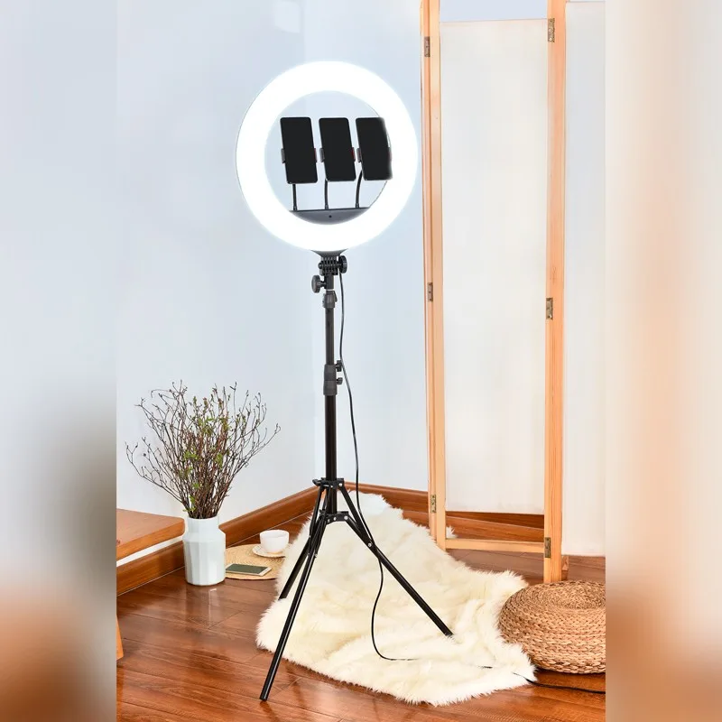 Selfie sur trépied professionnel avec 3 supports téléphone RL18 Wi light - miniature 3 - Zenkaa