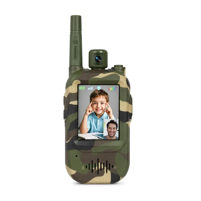 Vortex - Walkids - Talkie-walkie enfant - Écran IPS 2 - Portée 500 m - miniature 4 - Zenkaa