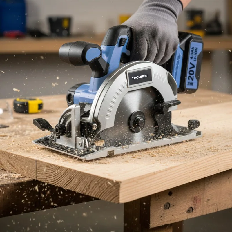 MIO_CIRCULARSAW45 - Scie circulaire sans fil 20V - 4500 tr/min - 165mm - miniature 2 - Zenkaa