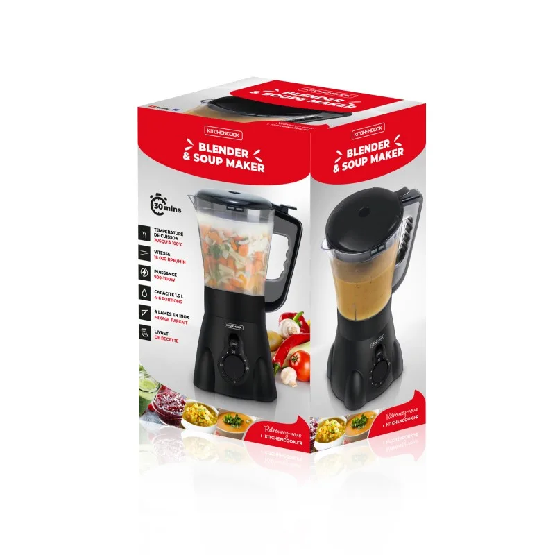 BLENDER et SOUP MAKER K SOUP KITCHENCOOK - miniature 5 - Zenkaa