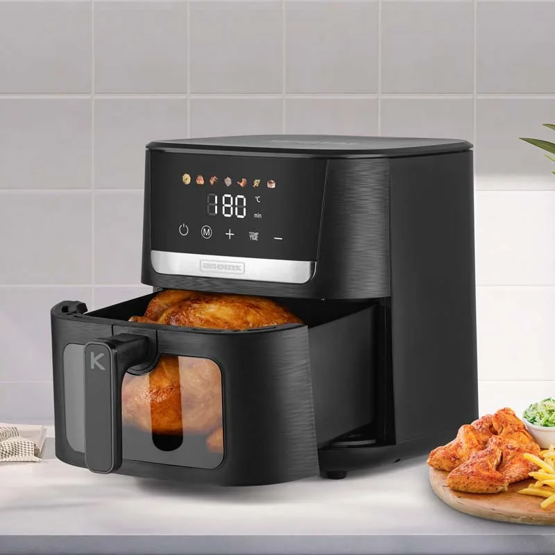 KitchenCook - AIRMED 7W - Friteuse à air 7L - 7 programmes - miniature 10 - Zenkaa