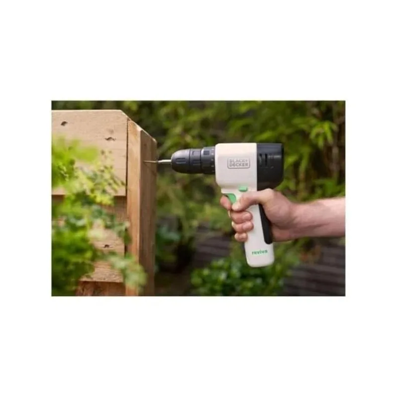Black & Decker - Perceuse à percussion reviva 12V - Compacte - Batterie rechargeable - Mandrin sans clé - miniature 4 - Zenkaa