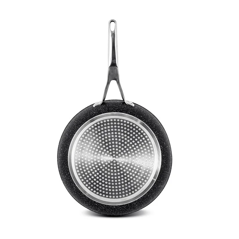 POÊLE ALUMINIUM FORGE 24CM 1.6L EFFET PIERRE TFI HIGHT_P24TFI DURAND DUPONT - miniature 4 - Zenkaa