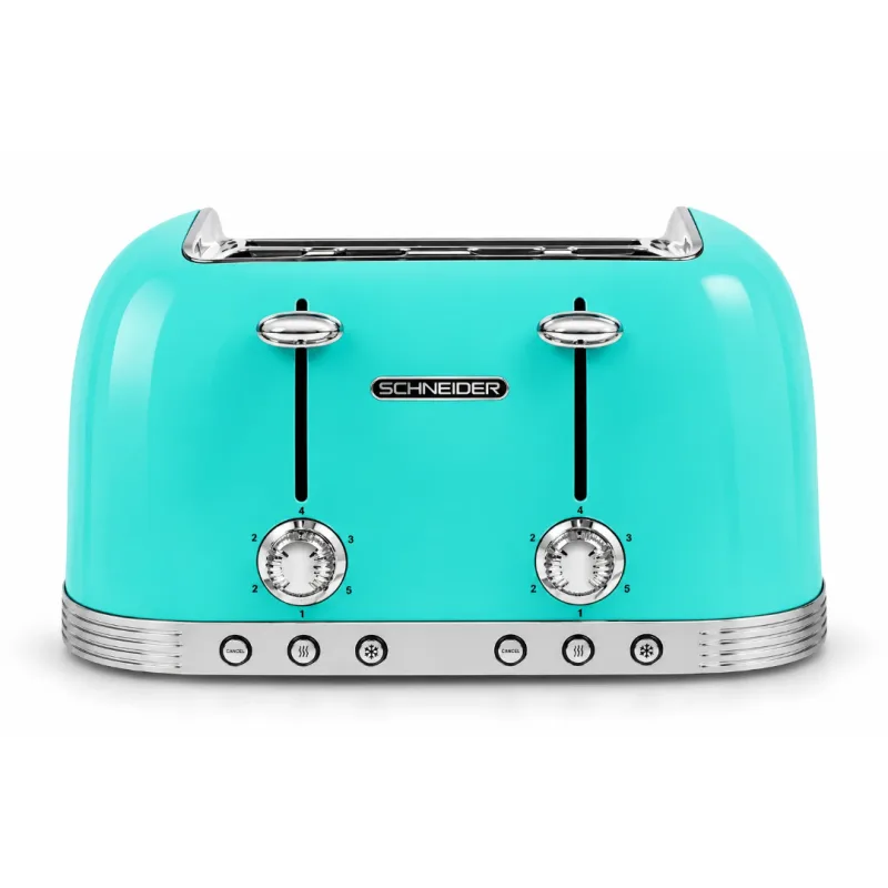 Schneider - SCTO4ACA - Acapulco - Grille-pain 4 tranches vintage - 6 positions - 1630 W - miniature 2 - Zenkaa