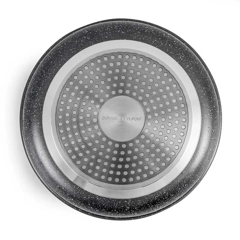 Poêle aluminium anti adhésif 24cm TFI GENESIS gris Durand Dupont - miniature 2 - Zenkaa