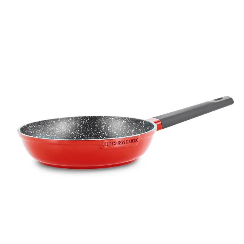 Poêle fonte d'aluminium anti adhésif 24 cm TFI ELYSEE Kitchencook - miniature 5 - Zenkaa