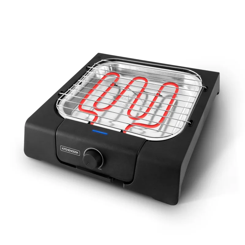 Kitchencook - BBSQUARE - Barbecue de table - 1250W - Thermostat réglable - Format compact - miniature 2 - Zenkaa