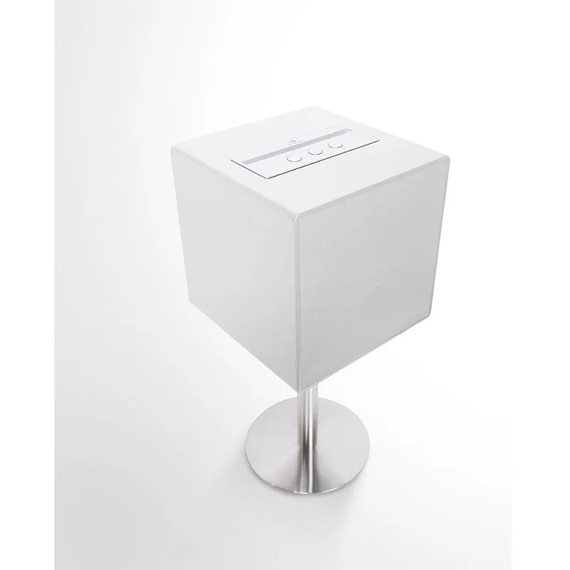 Enceinte bluetooth avec subwoofer PIANO blanc de Dynabass - Zenkaa