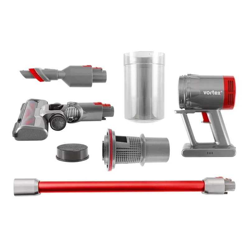 Vortex - Aspirateur balai cyclonique 2 en 1 - 130w - Filtre Hepa - Autonomie(35min) - Lumière Led - Indicateur de batterie - miniature 6 - Zenkaa