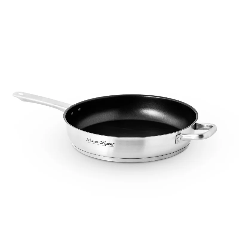 Poêle acier inoxydable anti adhésif 32cm TFI LIMITED Durand Dupont - Zenkaa