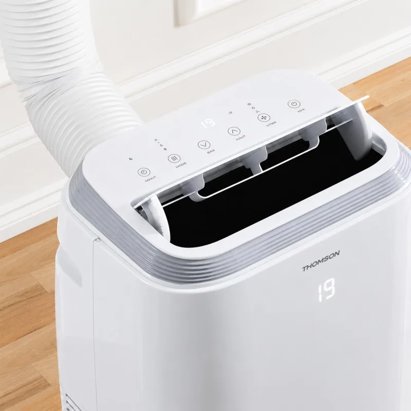 Thomson - Climatiseur mobile électronique réversible 14000 BTU - Ecran LED - 3 vitesses - Programmation - 65dB - Télécommande - miniature 3 - Zenkaa