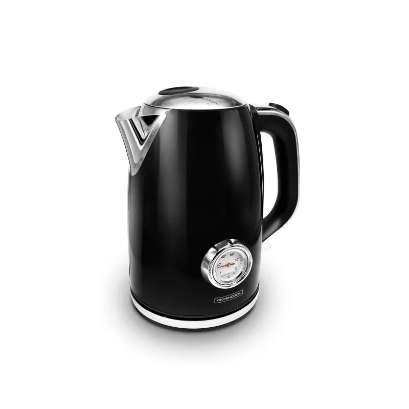 Bouilloire style rétro avec filtre calcaire RETRO TEA noir Kitchencook - miniature 3 - Zenkaa