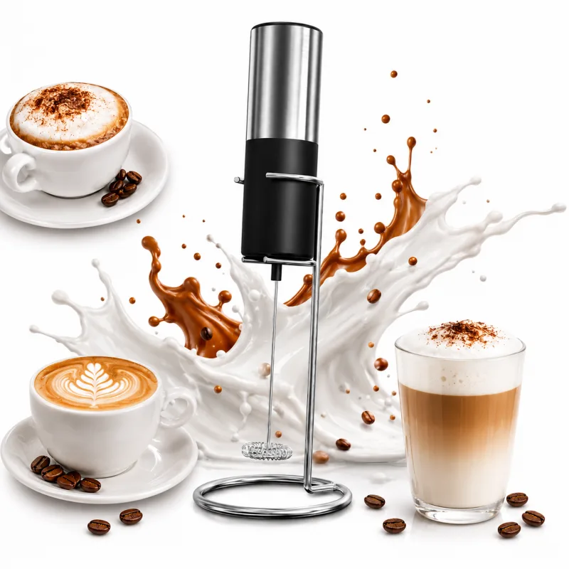 Kitchencook KFOAM - Mousseur à lait électrique avec support - miniature 2 - Zenkaa