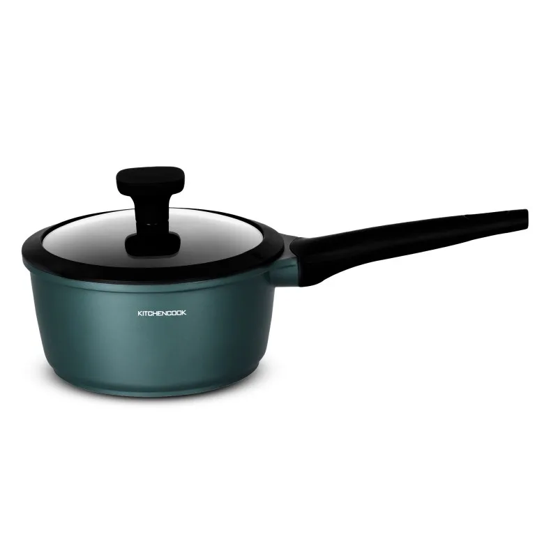 Casserole 18cm fonte d'aluminium anti adhésif TFI TERRA Kitchencook - miniature 3 - Zenkaa