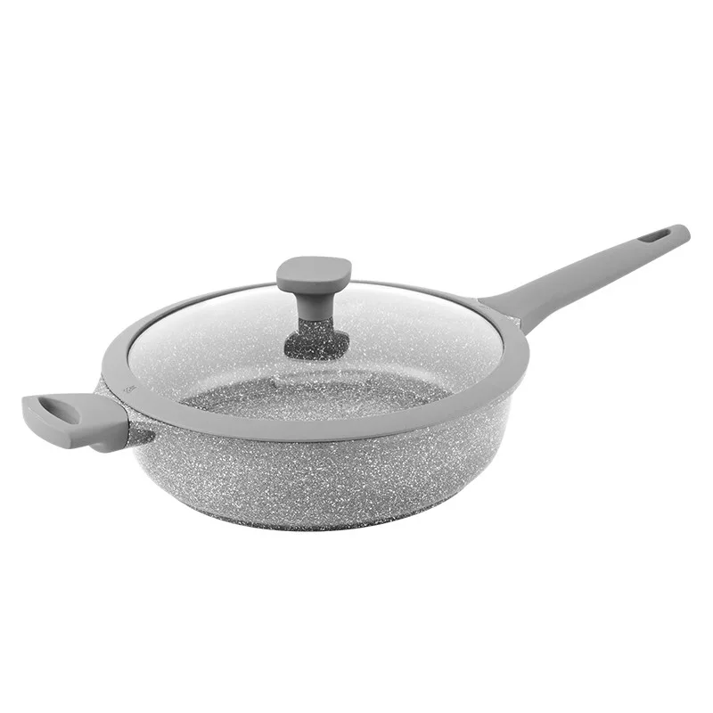 Sauteuse fonte d'aluminium anti adhésif 28cm TFI VERTU Kitchencook - Zenkaa