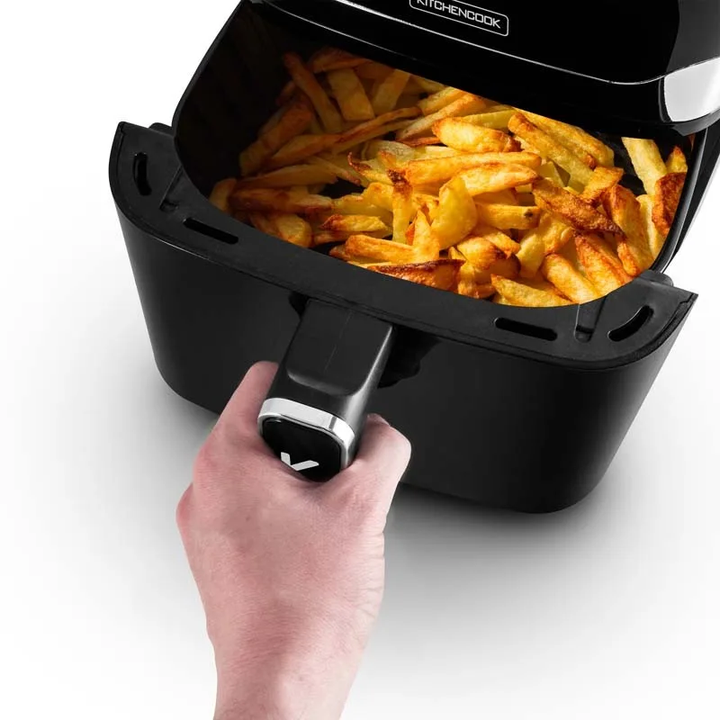 KitchenCook - AIRMED55 - Noir - Friteuse sans huile - 5,5 L - 1400 W - miniature 8 - Zenkaa