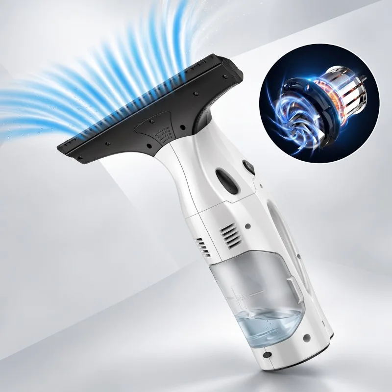 Vortex - Clean Up - Blanc - Nettoyeur de vitre sans fil - Raclette 28 cm - Autonomie 35 min - 120 ml - miniature 7 - Zenkaa