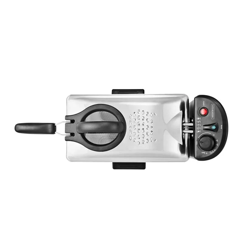 KitchenCook - K-FRY_INOX - Inox - Friteuse semi-pro - 3 L - 2100 W - miniature 6 - Zenkaa