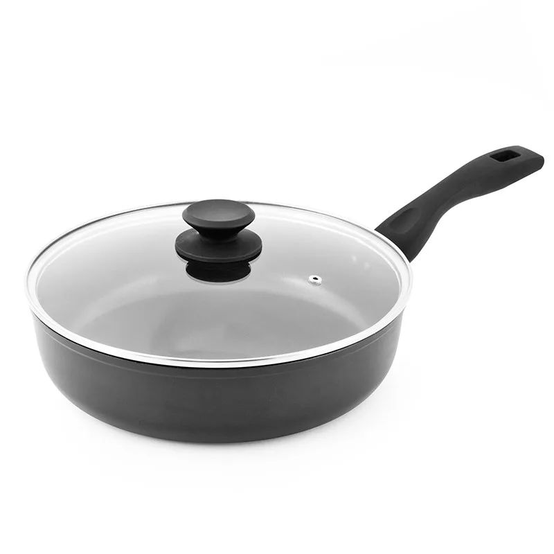 Sauteuse aluminium forgé anti adhésif 28cm TFI NOA Kitchencook - Zenkaa