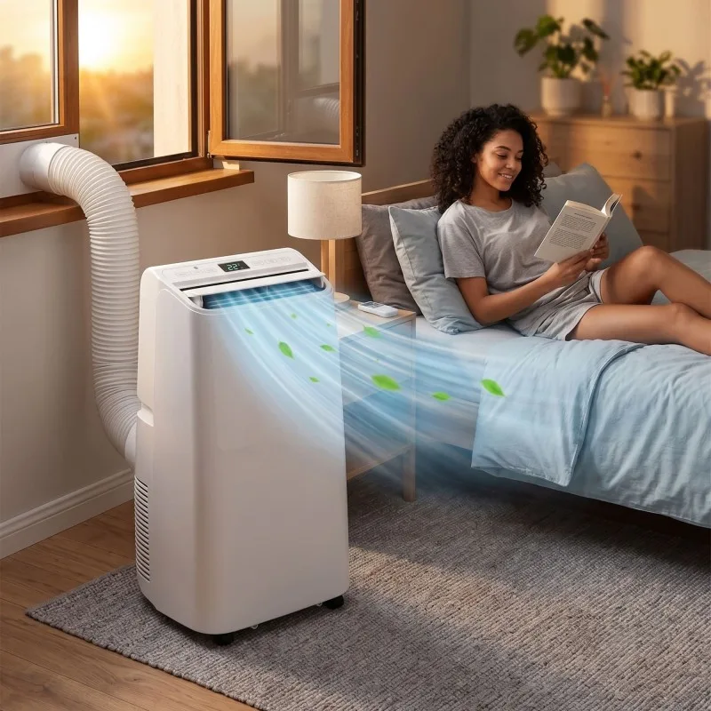Climatiseur mobile 12000 BTU - Télécommande - Déshumidification - miniature 2 - Zenkaa