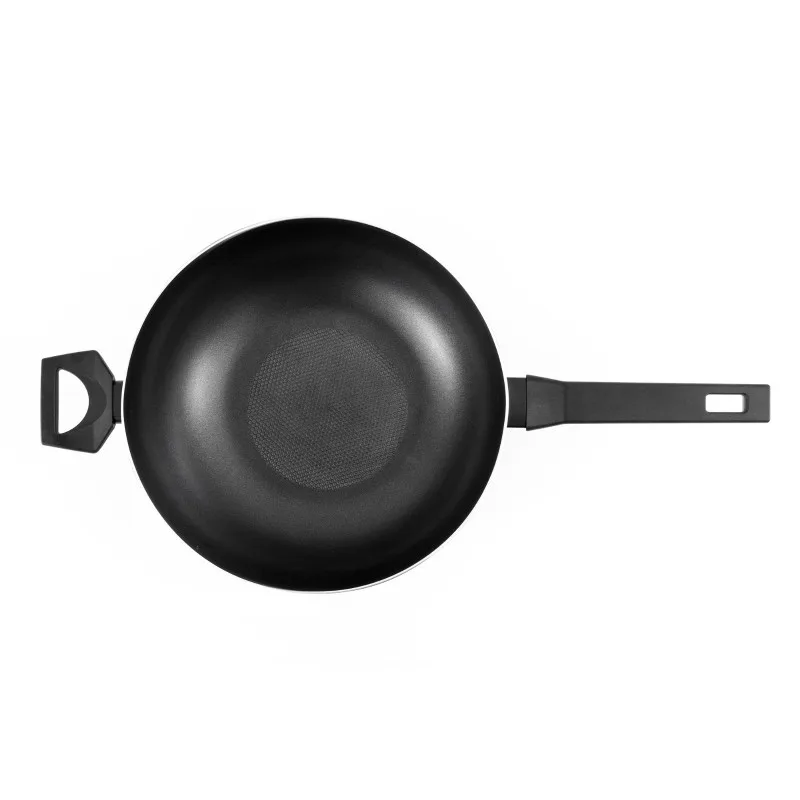 TFI - WOK30 TFI - Wok aluminium 30 cm - Revêtement antiadhésif - Tous feux dont induction - 5L - miniature 3 - Zenkaa