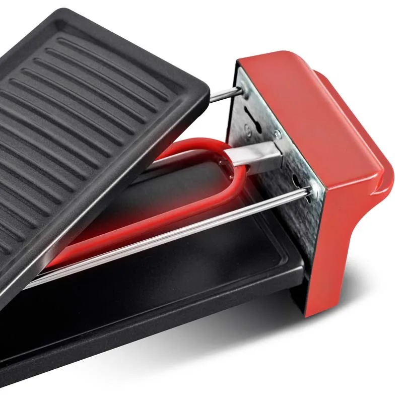 Kitchencook - RC_RIGI - Rouge - Raclette Grill 2 personnes - 350 W - miniature 6 - Zenkaa