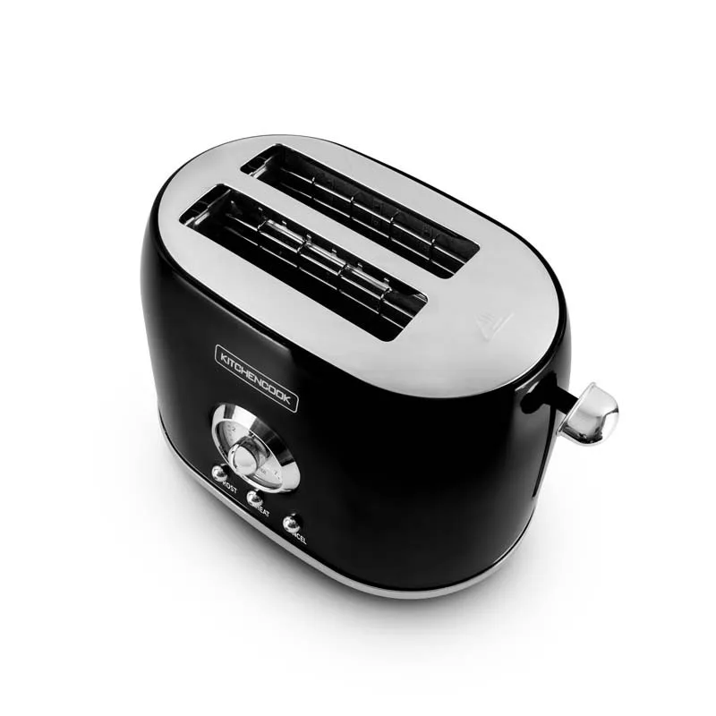 Grille pain style rétro double fentes RETRO TOAST noir Kitchencook - Reconditionné - miniature 5 - Zenkaa