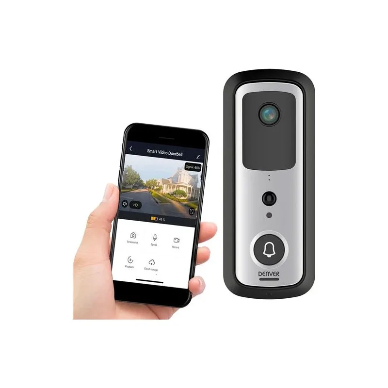 Interphone vidéo avec wifi SHV 120 de la marque Denver - miniature 4 - Zenkaa