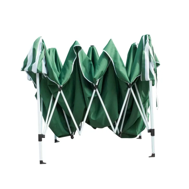 Tonnelle de jardin pliable 9m² en acier Harper - miniature 5 - Zenkaa