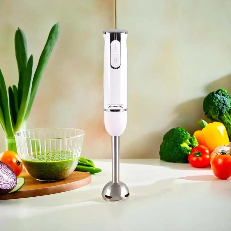 KitchenCook - HAND X WHITE - Blanc - Mixeur plongeant - 600 W - Pied inox - miniature 8 - Zenkaa