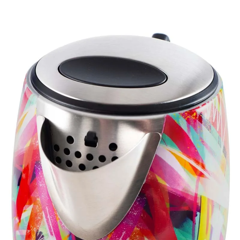 Bouilloire inox 1.7L avec filtre anti calcaire lavable CHILL Kitchencook - miniature 6 - Zenkaa