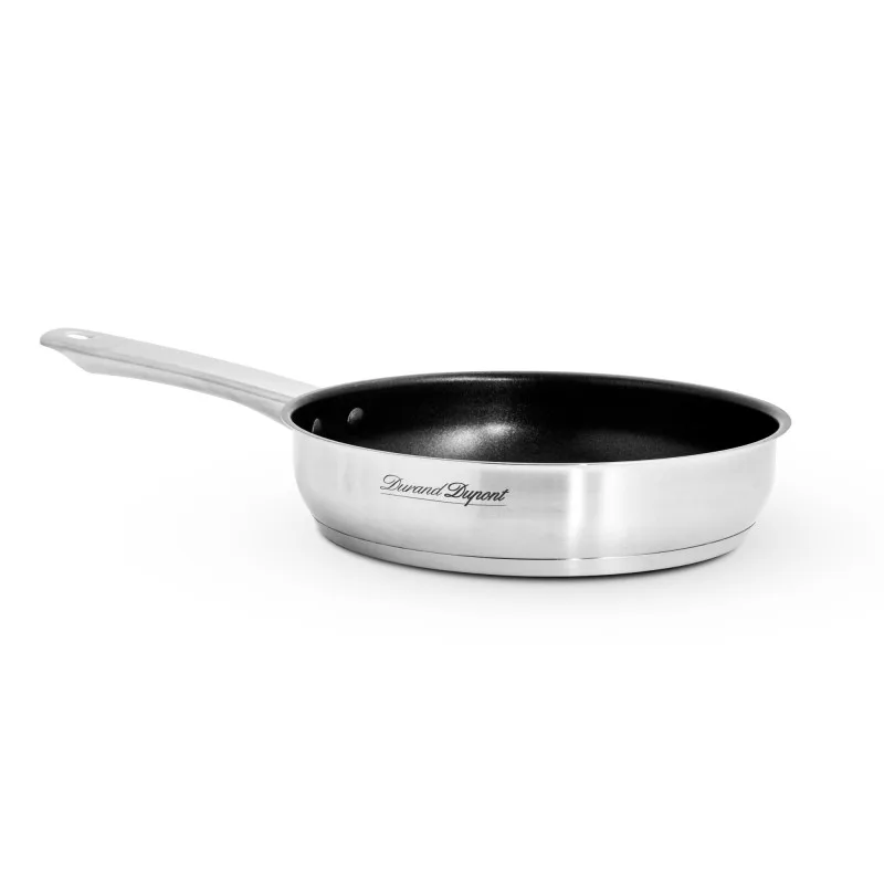 Poêle acier inoxydable anti adhésif 24cm TFI LIMITED Durand Dupont - Zenkaa