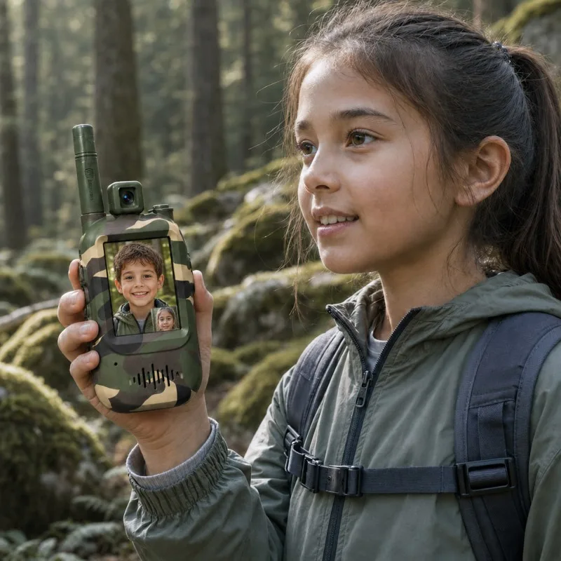 Vortex - Walkids - Talkie-walkie enfant - Écran IPS 2 - Portée 500 m - miniature 3 - Zenkaa