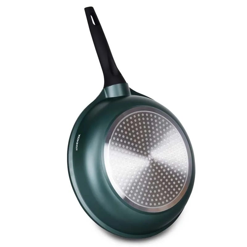 Poêle fonte d'aluminium anti adhésif 28cm TFI TERRA Kitchencook - miniature 2 - Zenkaa