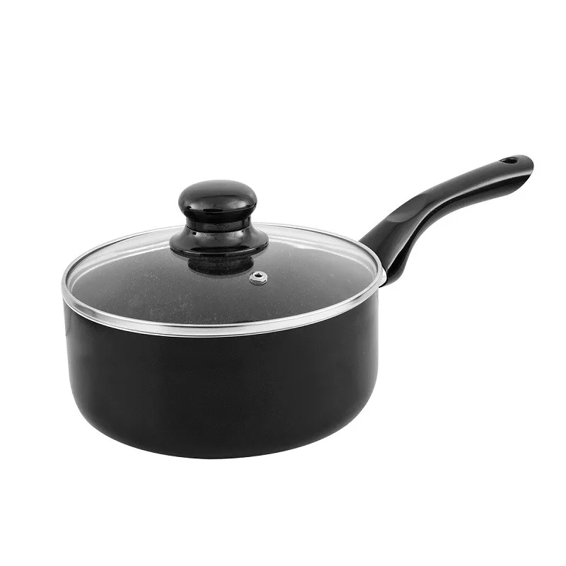 Kitchencook - LAURA CAS20TFSI - Casserole aluminium 20 cm - Revêtement effet pierre - Tous feux sauf induction - Zenkaa