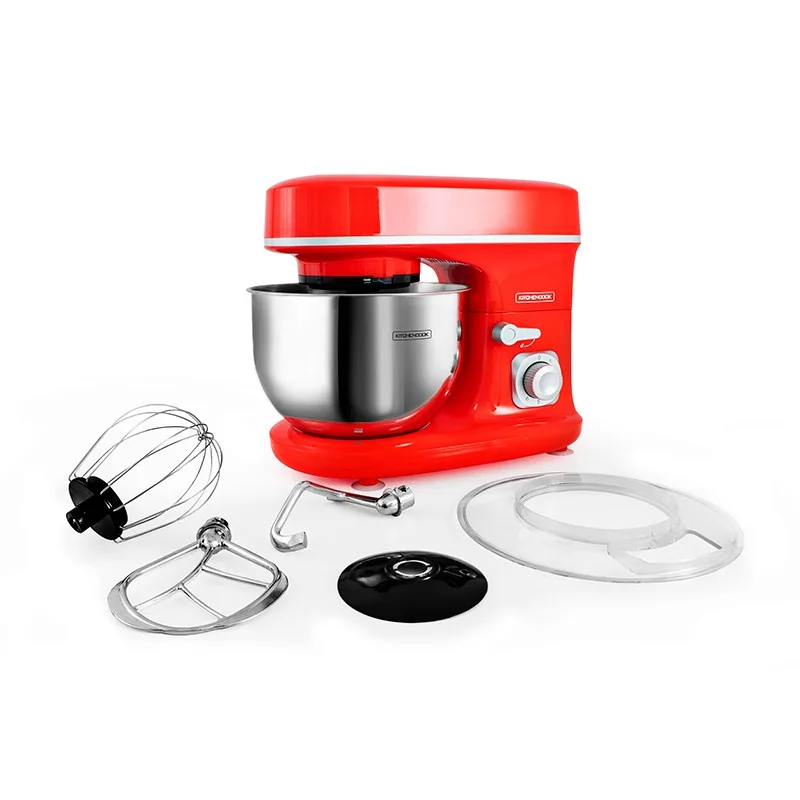 Kitchencook - Robot pâtissier REVOLVE_RED - 1300 W 5 L - 3 accessoires - miniature 4 - Zenkaa