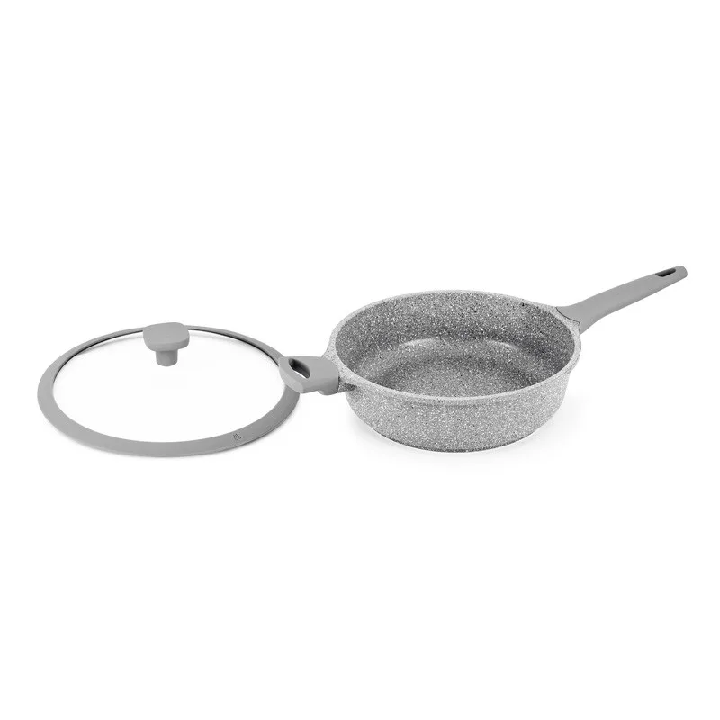 Sauteuse aluminium anti adhésif 24cm TFI ZOE Durand Dupont - miniature 4 - Zenkaa