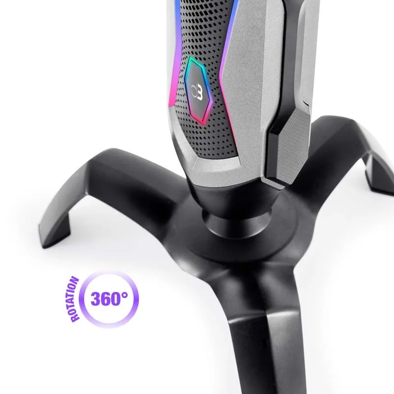 Microphone professionnel à condensateur MIC150 Dynabass - miniature 3 - Zenkaa