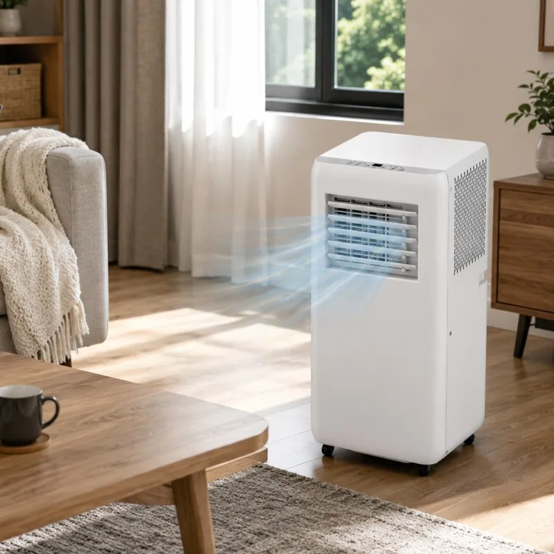 Climatiseur mobile - Blanc - 7000 BTU - Déshumidificateur - miniature 2 - Zenkaa