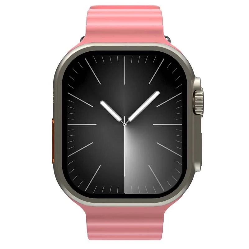 MONTRE CONNECTÉE CADRAN GOLD 2 BRACELETS SILICONE NOIR ET ROSE INWATCH I GOLD ICONIC - miniature 5 - Zenkaa
