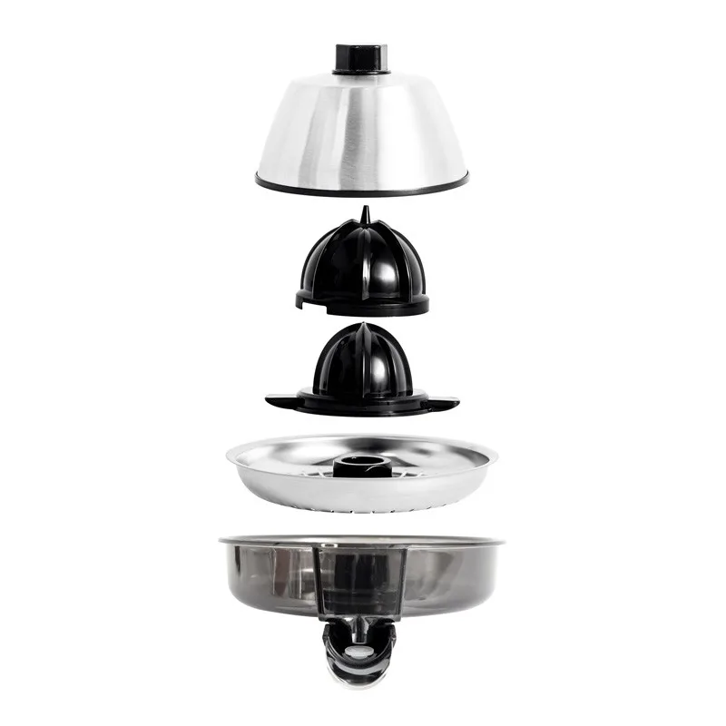 Presse agrumes double cônes avec filtre en acier PRESSPOD noir mat Kitchencook - miniature 6 - Zenkaa