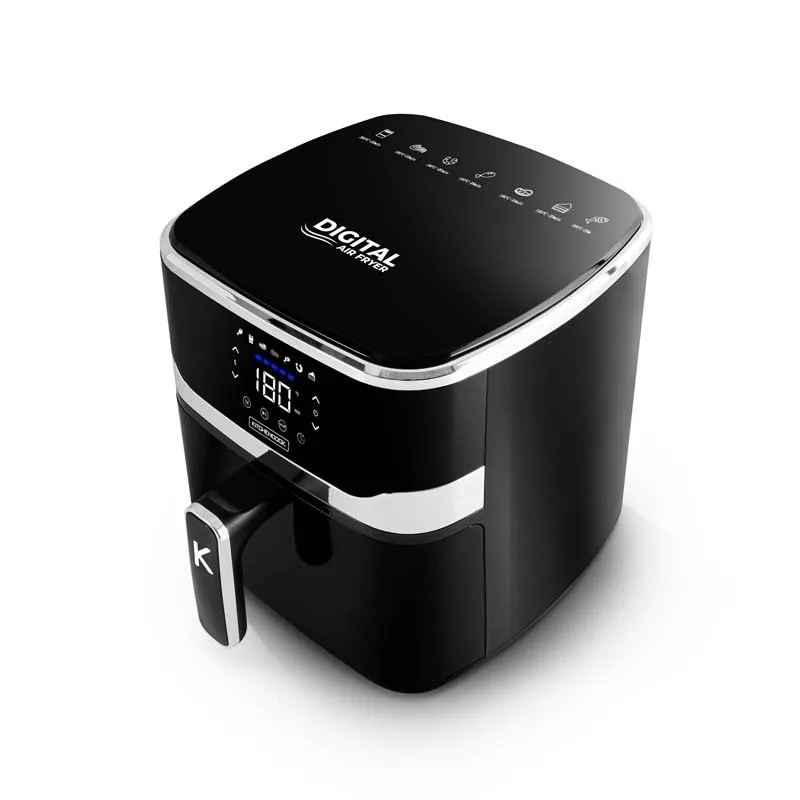 KitchenCook - AIRMED55 - Noir - Friteuse sans huile - 5,5 L - 1400 W - miniature 6 - Zenkaa